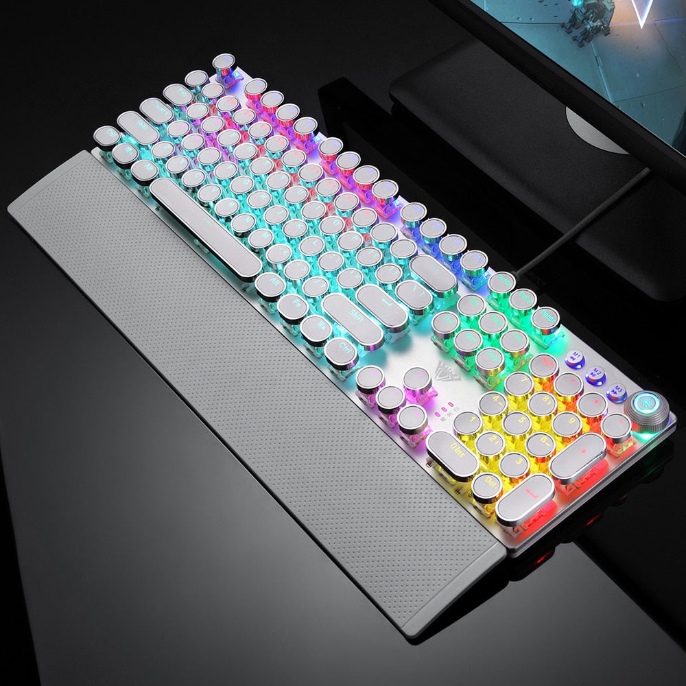 NeoKey mechanisch gaming toetsenbord met RGB-verlichting – duurzame toetsen, comfortabele aanslag en stijlvol ontwerp voor gamers.