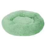 DreamPet comfortabel donutbed voor katten en honden – zachte, knusse ligplaats die warmte en veiligheid biedt voor huisdieren van alle groottes.