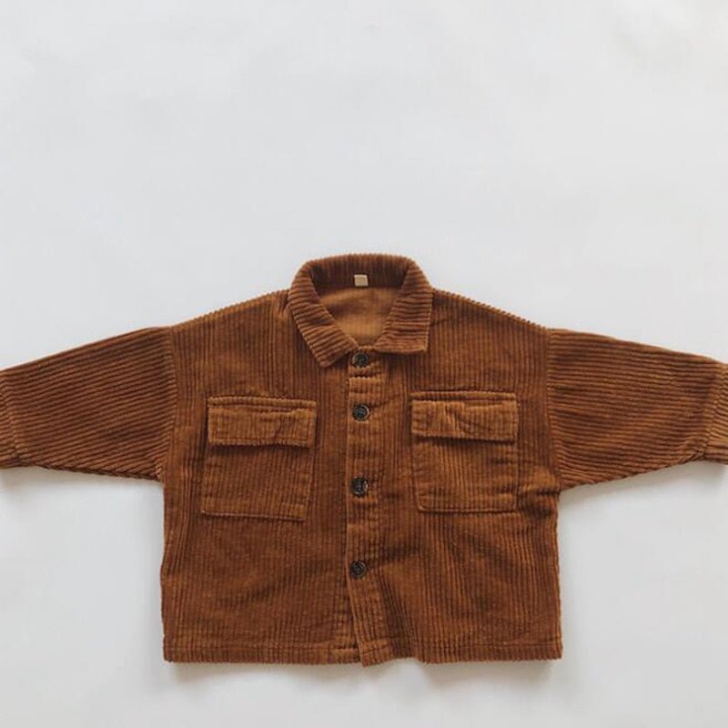 LittleCord corduroy jasje voor kinderen – zacht, trendy en comfortabel ontwerp dat warmte en stijl combineert voor elke gelegenheid.