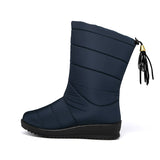 Norvella dames winterlaarzen in diverse kleuren – warme voering, waterafstotend materiaal en comfortabele pasvorm voor koude dagen.