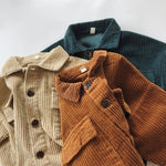 LittleCord corduroy jasje voor kinderen – zacht, trendy en comfortabel ontwerp dat warmte en stijl combineert voor elke gelegenheid.