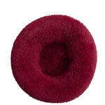 DreamPet comfortabel donutbed voor katten en honden – zachte, knusse ligplaats die warmte en veiligheid biedt voor huisdieren van alle groottes.