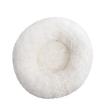 DreamPet comfortabel donutbed voor katten en honden – zachte, knusse ligplaats die warmte en veiligheid biedt voor huisdieren van alle groottes.