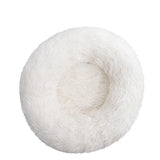 DreamPet comfortabel donutbed voor katten en honden – zachte, knusse ligplaats die warmte en veiligheid biedt voor huisdieren van alle groottes.