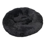 DreamPet comfortabel donutbed voor katten en honden – zachte, knusse ligplaats die warmte en veiligheid biedt voor huisdieren van alle groottes.