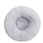 DreamPet comfortabel donutbed voor katten en honden – zachte, knusse ligplaats die warmte en veiligheid biedt voor huisdieren van alle groottes.
