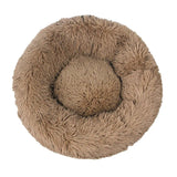 DreamPet comfortabel donutbed voor katten en honden – zachte, knusse ligplaats die warmte en veiligheid biedt voor huisdieren van alle groottes.