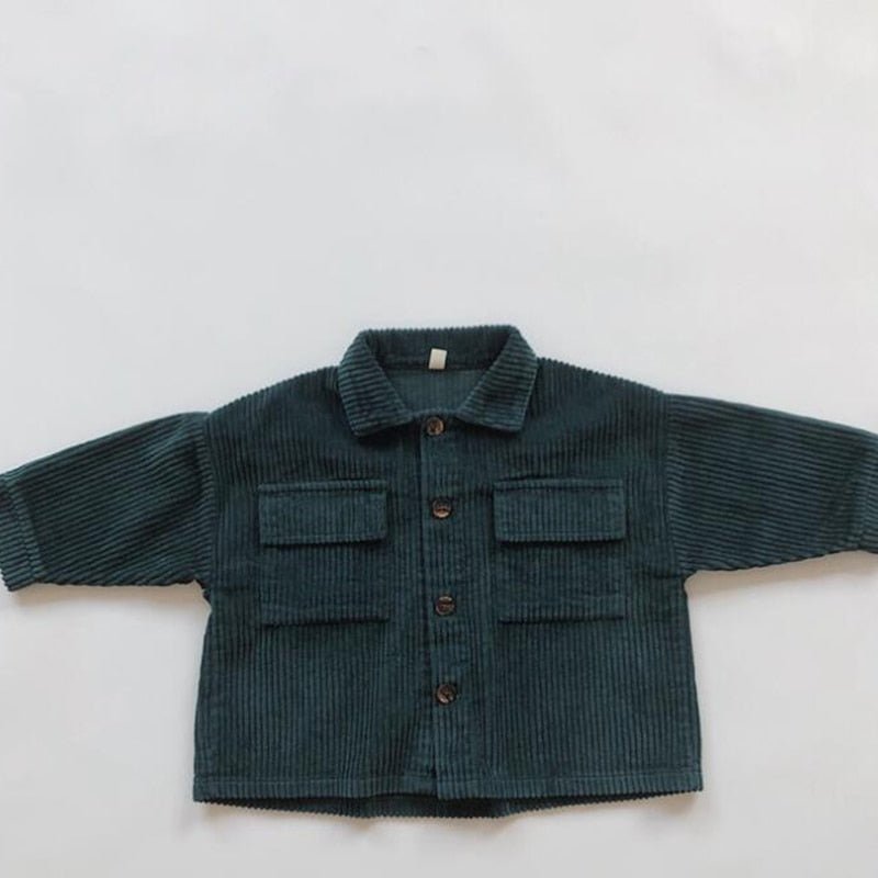 LittleCord corduroy jasje voor kinderen – zacht, trendy en comfortabel ontwerp dat warmte en stijl combineert voor elke gelegenheid.