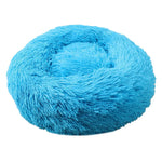 DreamPet comfortabel donutbed voor katten en honden – zachte, knusse ligplaats die warmte en veiligheid biedt voor huisdieren van alle groottes.