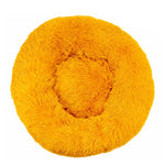 DreamPet comfortabel donutbed voor katten en honden – zachte, knusse ligplaats die warmte en veiligheid biedt voor huisdieren van alle groottes.