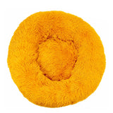 DreamPet comfortabel donutbed voor katten en honden – zachte, knusse ligplaats die warmte en veiligheid biedt voor huisdieren van alle groottes.