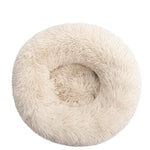 DreamPet comfortabel donutbed voor katten en honden – zachte, knusse ligplaats die warmte en veiligheid biedt voor huisdieren van alle groottes.