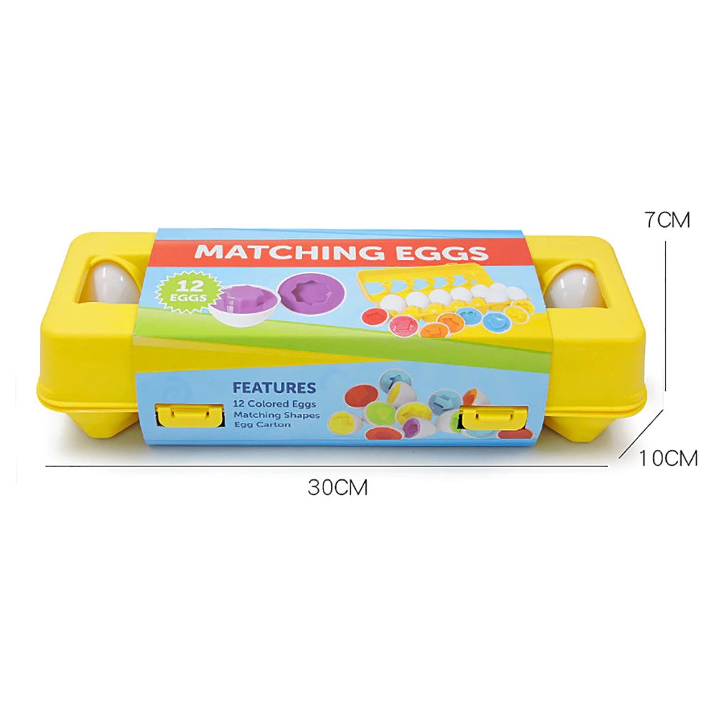 EggyBrain interactieve kinderpuzzel – educatief spel voor kinderen, stimuleert vormen- en kleurenherkenning, probleemoplossend denken en fijne motoriek.