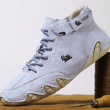 Heren Hoge Sneakers met Vetersluiting