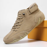 Heren Hoge Sneakers met Vetersluiting
