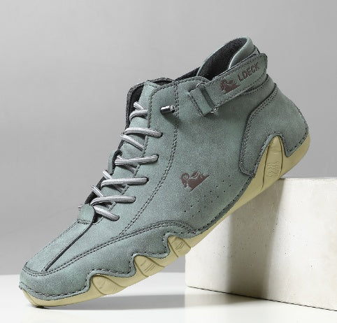 Heren Hoge Sneakers met Vetersluiting