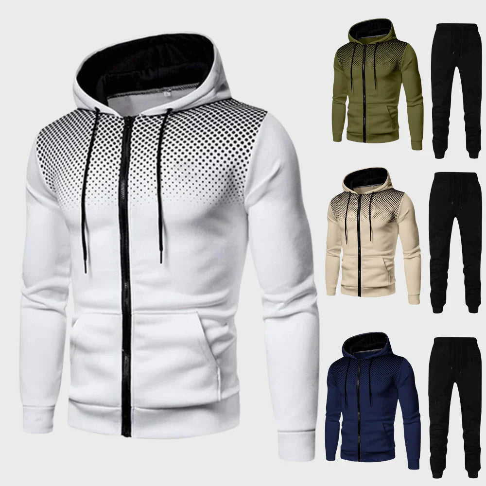 Axel trainingspak – slim fit en sportief ontwerp, ademend en lichtgewicht materiaal voor optimale bewegingsvrijheid en moderne stijl