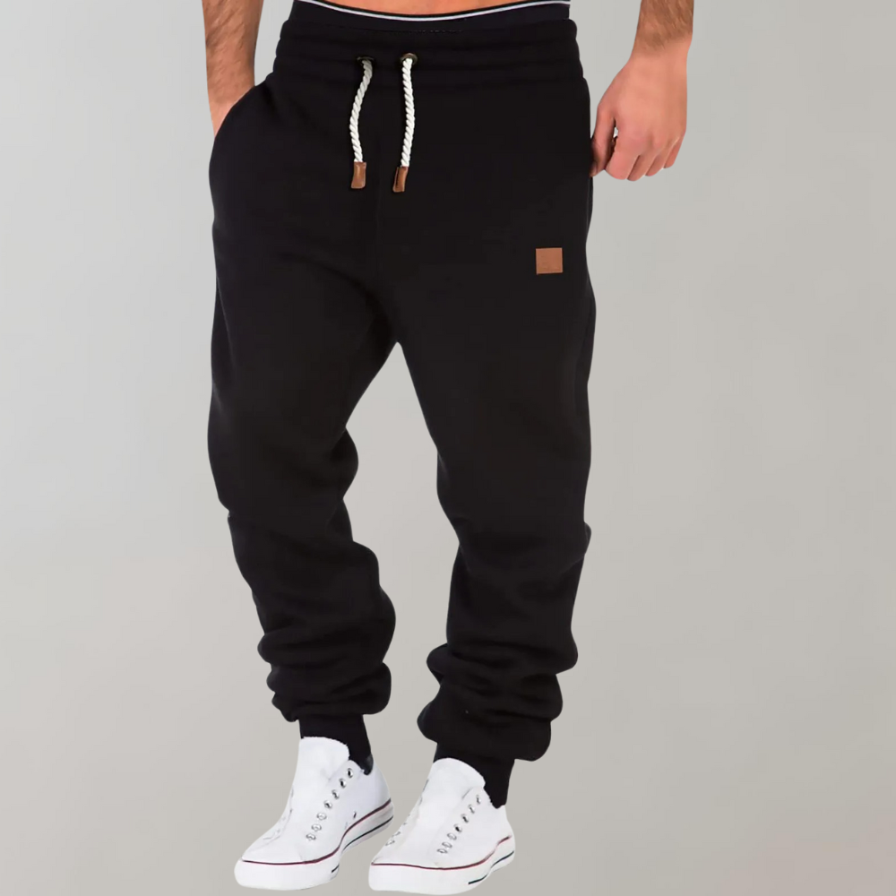 Hoder lichte joggingbroek voor heren – comfortabele en ademende sportbroek met elastische tailleband, perfect voor dagelijks gebruik of training.
