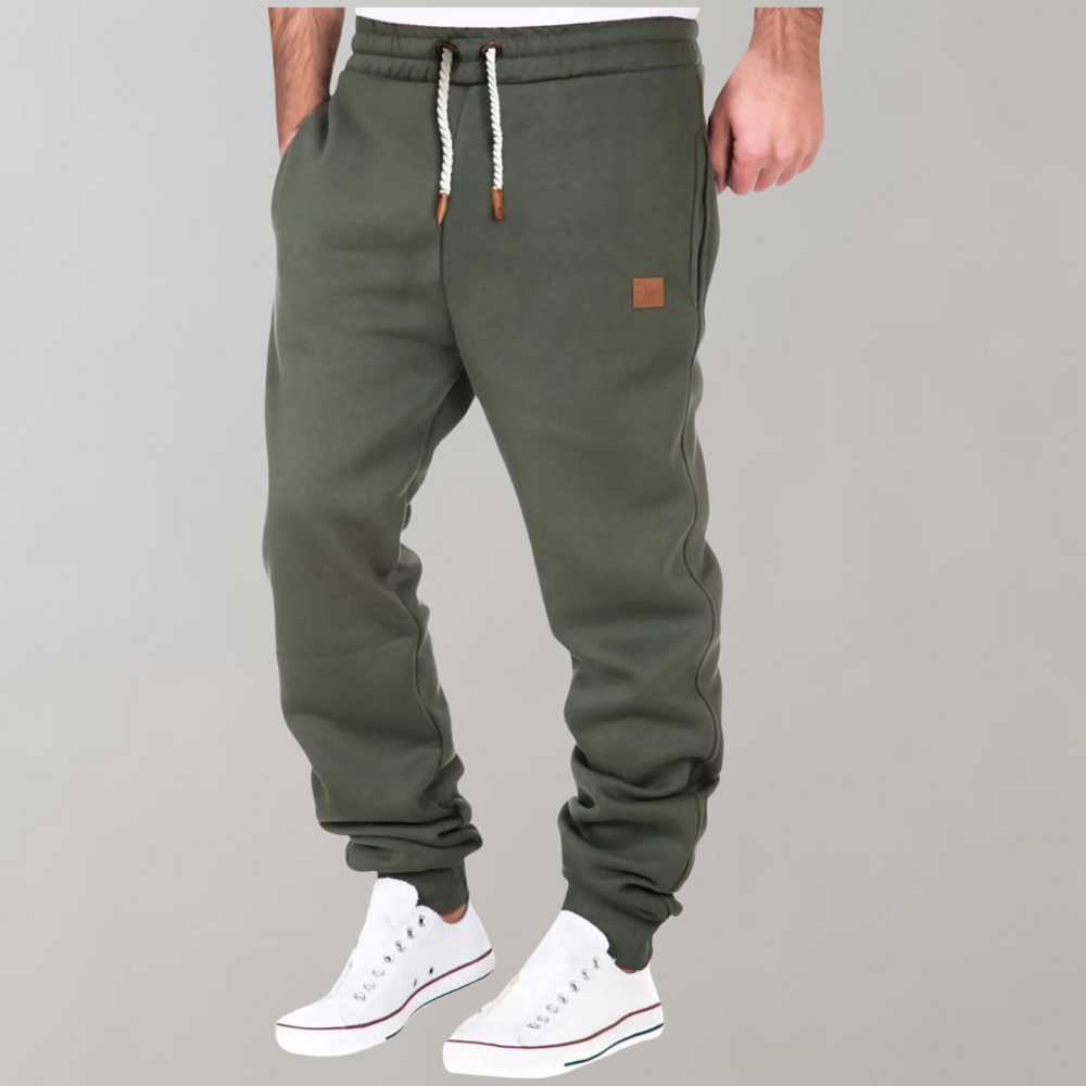 Hoder lichte joggingbroek voor heren – comfortabele en ademende sportbroek met elastische tailleband, perfect voor dagelijks gebruik of training.