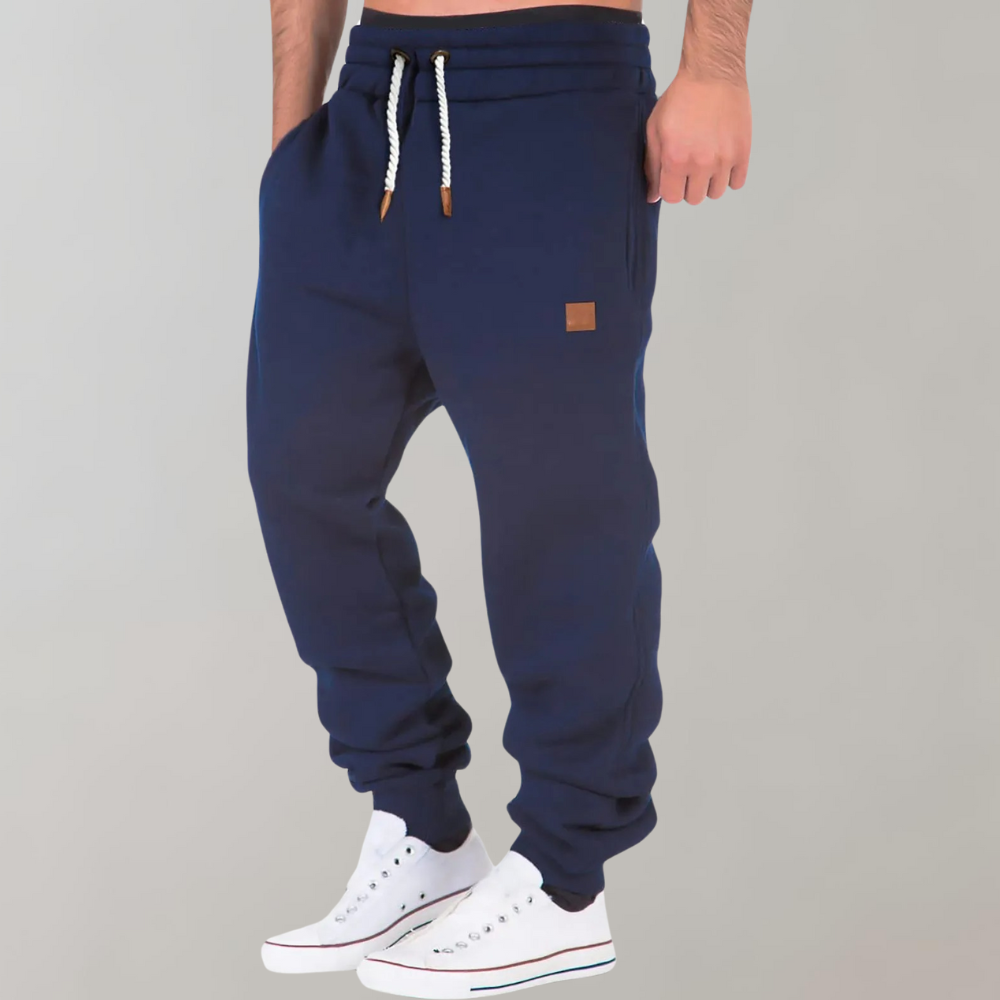 Hoder lichte joggingbroek voor heren – comfortabele en ademende sportbroek met elastische tailleband, perfect voor dagelijks gebruik of training.