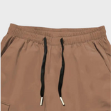 Cargo joggingbroek met elastische taille en trekkoord