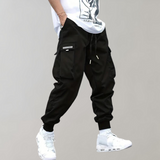 Cargo joggingbroek met elastische taille en trekkoord