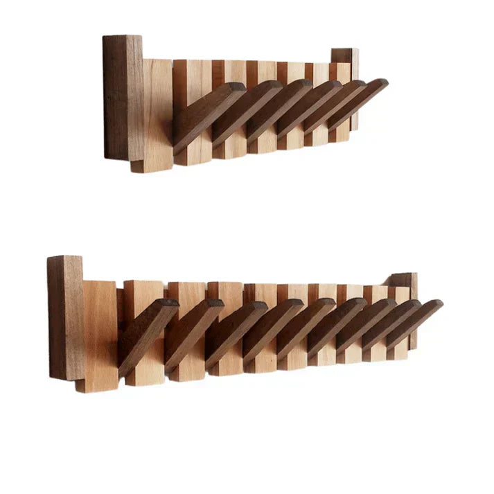 WoodEase houten kapstok voor de hal – stijlvol en duurzaam ontwerp voor het netjes ophangen van jassen, tassen en accessoires in huis.