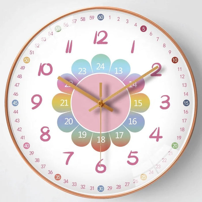 KiddoClock educatieve klok voor peuters – kleurrijk en interactief ontwerp dat kinderen helpt klokkijken te leren, stimuleert concentratie en motorische vaardigheden.