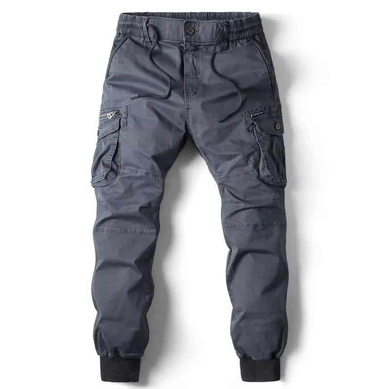 Tactische cargo joggingbroek voor heren met zakken