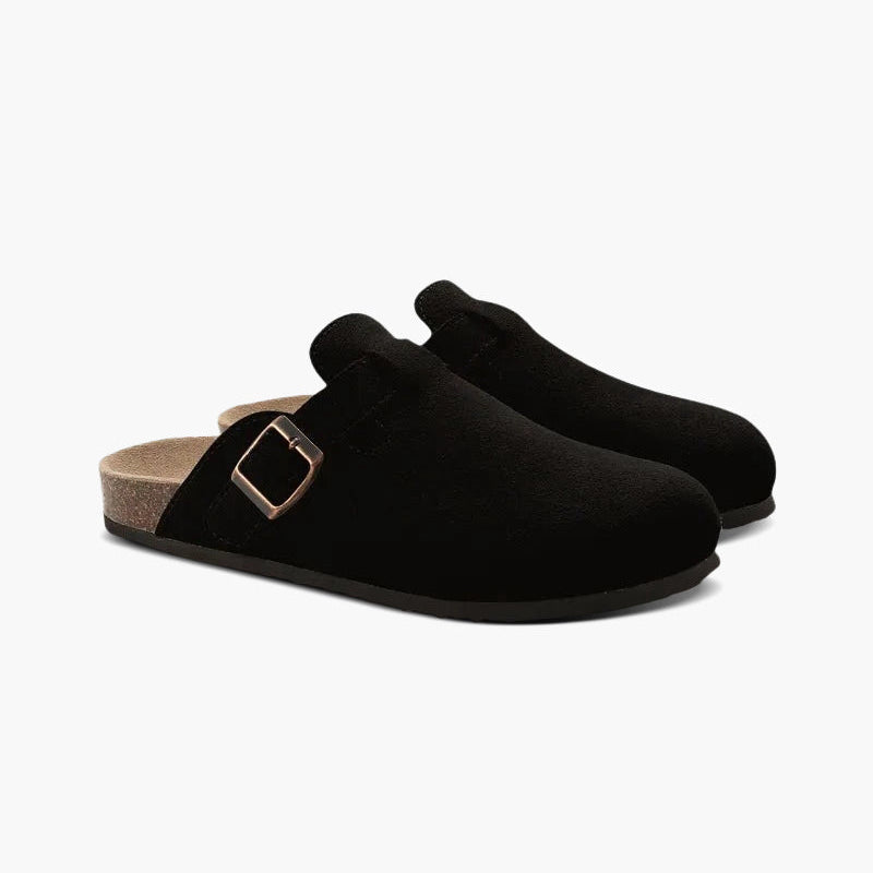 Instap Pantoffels met Gespsluiting