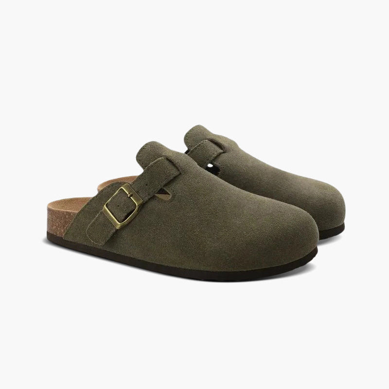 Instap Pantoffels met Gespsluiting