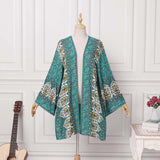 Bohemian Kimono Vest met Print