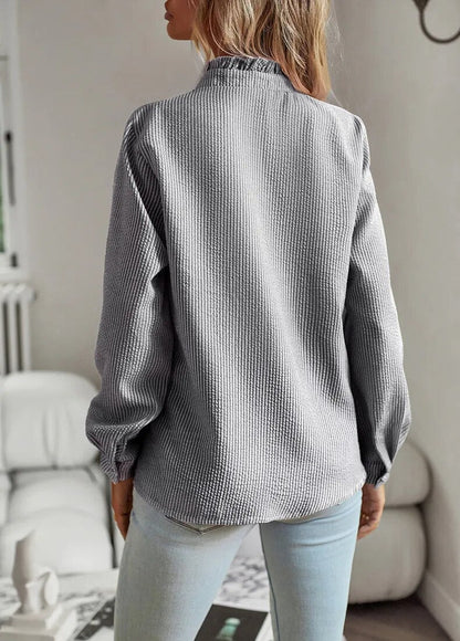 Puck comfortabel overhemd met lange mouwen – voor een casual, stijlvolle look. Ideaal voor een ontspannen dag met een moderne uitstraling.