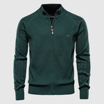 Heren vest met volledige ritssluiting in diverse kleuren – zachte stof, comfortabele pasvorm en veelzijdige casual stijl.
