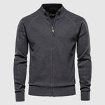 Heren vest met volledige ritssluiting in diverse kleuren – zachte stof, comfortabele pasvorm en veelzijdige casual stijl.