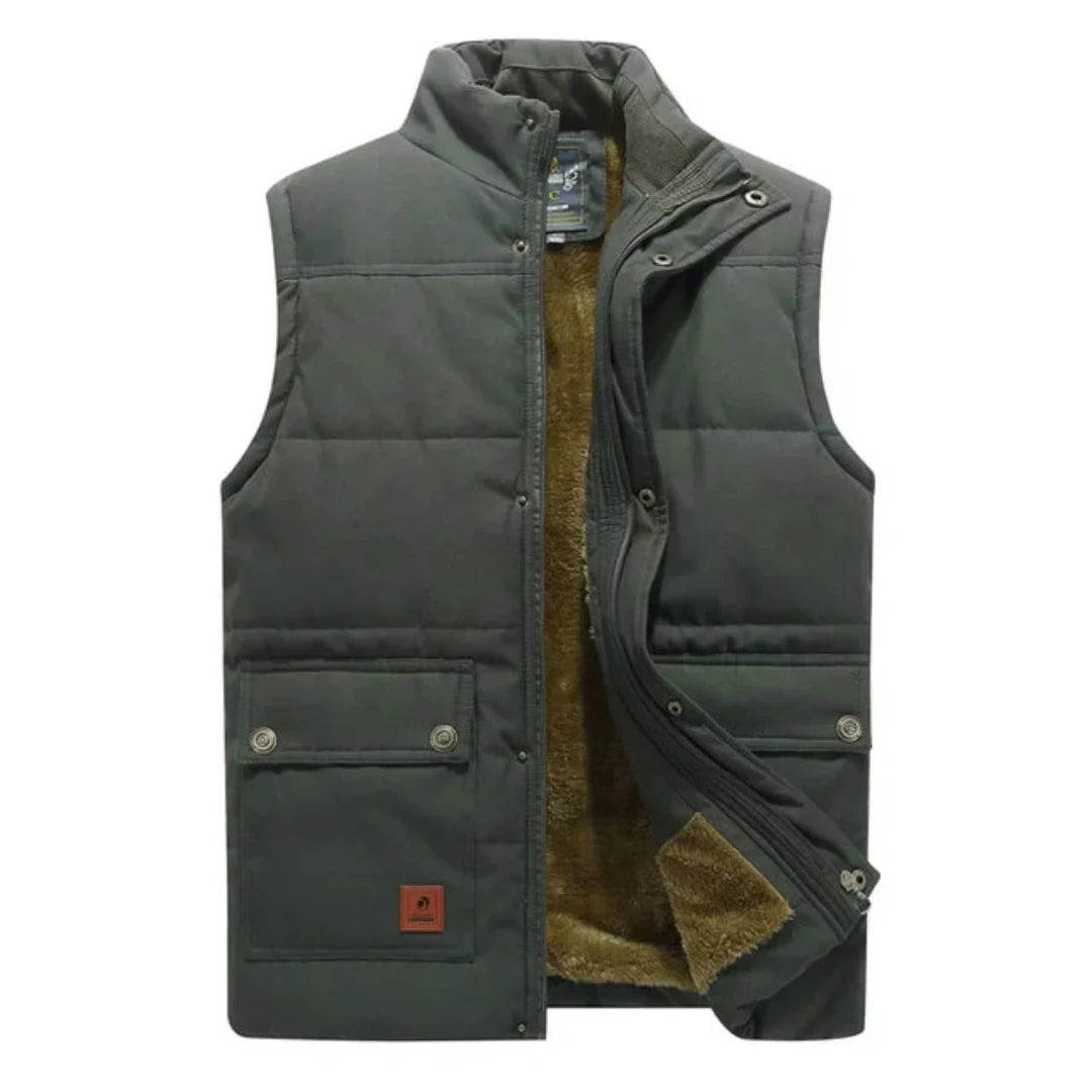 Marco mouwloze gevoerde heren bodywarmer in diverse kleuren – warme isolatie, lichtgewicht en comfortabele pasvorm voor koude dagen.
