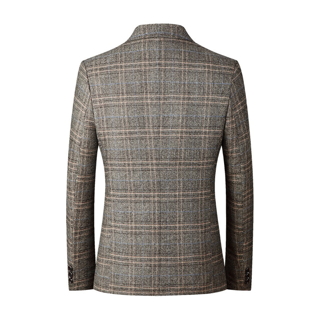 James casual blazer voor heren – Stijlvolle en comfortabele blazer van hoogwaardige stof. Perfect voor smart-casual gelegenheden, kantoor of avondjes uit. Modern ontwerp met een nette pasvorm voor een verzorgde look.