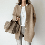 Elegant dames vest met zachte textuur – stijlvol en comfortabel ontwerp, ideaal voor koele dagen en een verfijnde look.