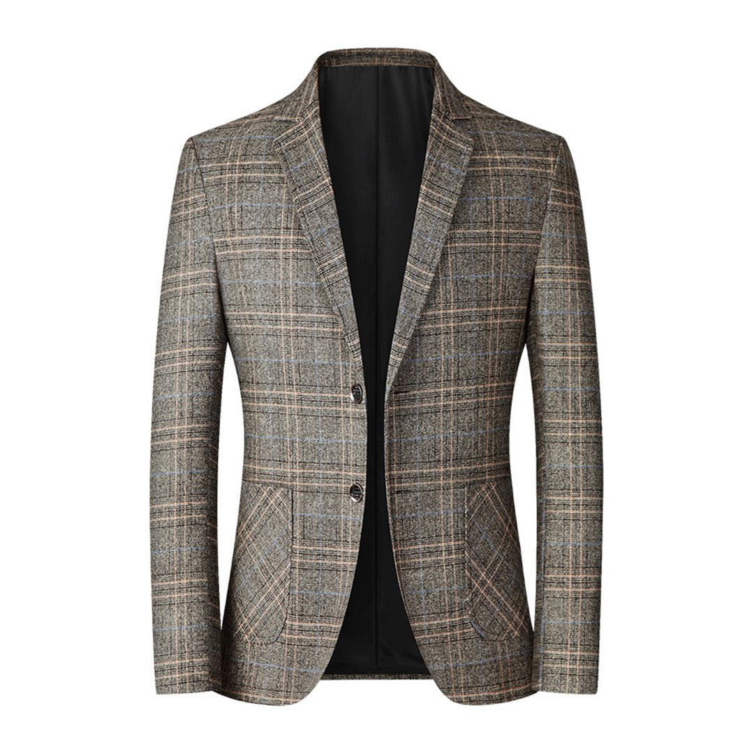 James casual blazer voor heren – Stijlvolle en comfortabele blazer van hoogwaardige stof. Perfect voor smart-casual gelegenheden, kantoor of avondjes uit. Modern ontwerp met een nette pasvorm voor een verzorgde look.