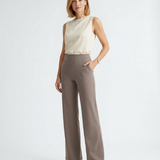Dames Wijde Broek met Hoge Taille