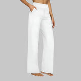 Dames Wijde Broek met Hoge Taille