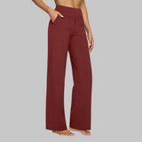 Dames Wijde Broek met Hoge Taille