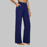 Dames Wijde Broek met Hoge Taille