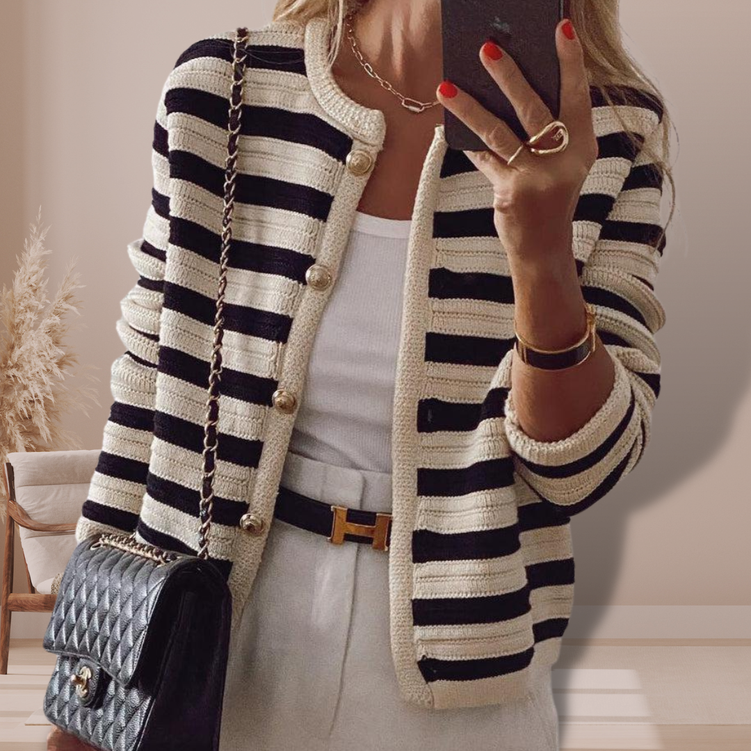 Amara - Gestreepte Dames Vest