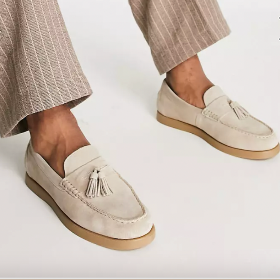 Gabriel stijlvolle leren suède heren loafers – luxe, comfortabele instappers met een elegante uitstraling voor casual en formele looks.