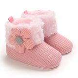 CozyGirls kleine anti-slip winterlaarzen voor meisjes – warme, comfortabele en veilige laarzen voor dagelijks gebruik tijdens koude dagen.