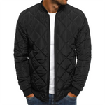 Casual bomberjack voor heren met geruit patroon, ideaal voor een comfortabele en modieuze look. Geschikt voor dagelijks gebruik en het najaar. Robuuste stof en tijdloos design.