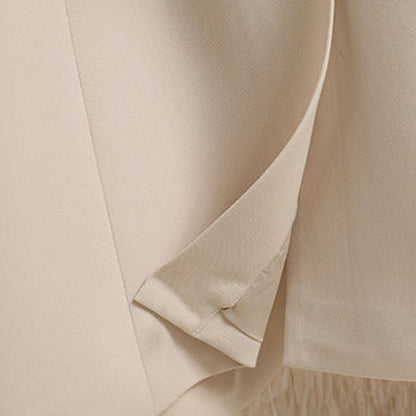 LISA – Nette lange damesblazer met riem, elegante pasvorm en klassieke uitstraling, perfect voor zakelijke outfits, formele gelegenheden of stijlvolle alledaagse looks.