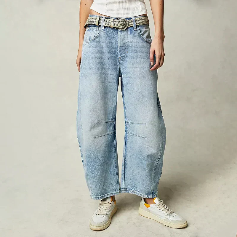 Dames baggy broek in diverse kleuren – comfortabele pasvorm, zachte stof en casual, trendy stijl voor dagelijks gebruik.