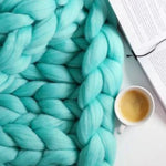 CozyMajesty handgeweven knuffeldeken – zachte, warme en luxe deken voor kinderen en volwassenen, ideaal voor knusse momenten thuis.
